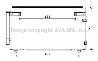 AVA QUALITY COOLING kondensatorius, oro kondicionierius TO5621